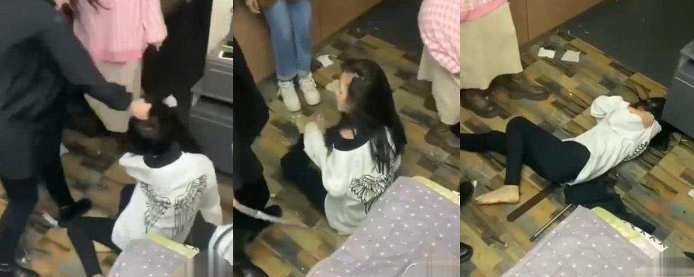 黑龙江甘南县16岁少女耿美玲遭校园霸凌 被同学轮番用铁棒打倒在地视频曝光