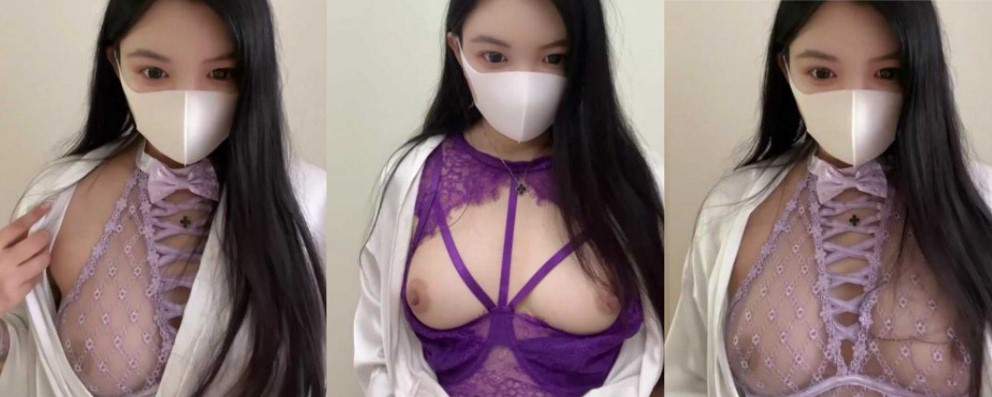 巨乳翘臀白奶子看完谁能忍得住 抖音网红紫苏姐姐紫色情趣内衣定制私拍视频曝光 