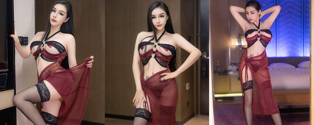 顶级女神身材火辣美乳浑圆 迷离眼神勾人魂魄 秀人网模特田冰冰下海服务金主视频曝光