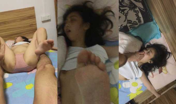 舞蹈学院拜金女唐可莫当众羞辱穷舔狗 被其迷晕疯狂践踏玩弄