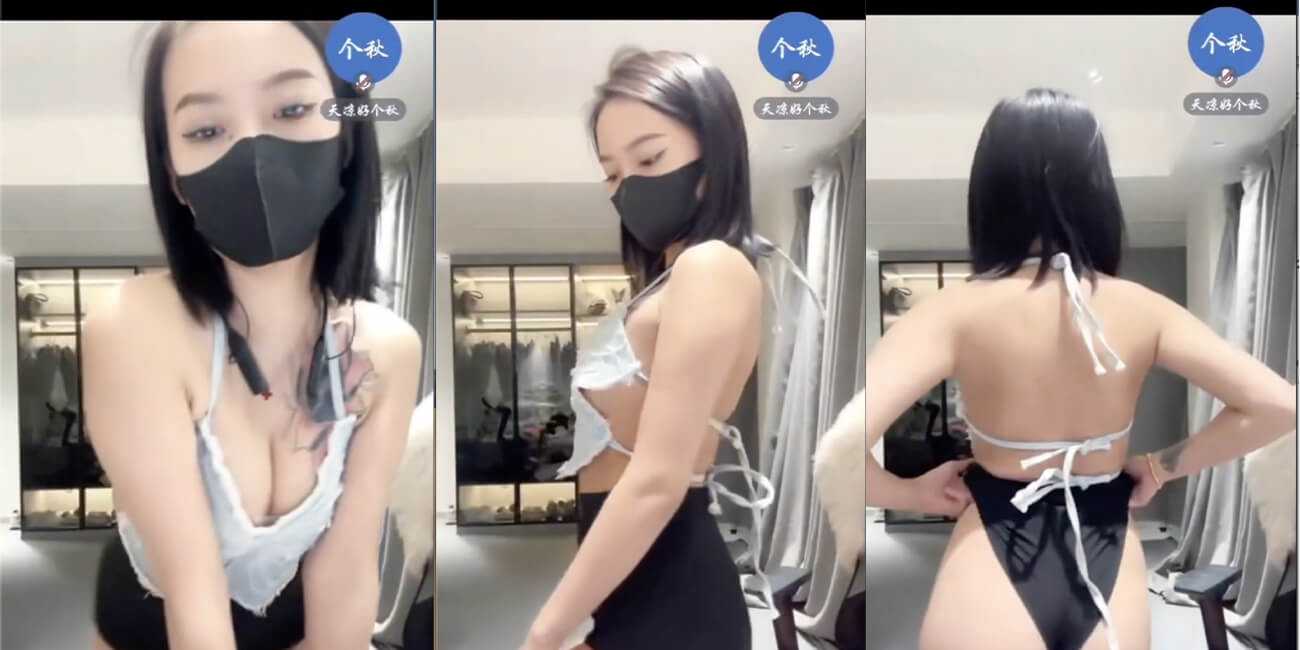 抖音舞蹈网红糊涂小y 在足浴城给大哥上两个钟才小几百! 这边擦擦边给大哥们扭几圈又是大几百!